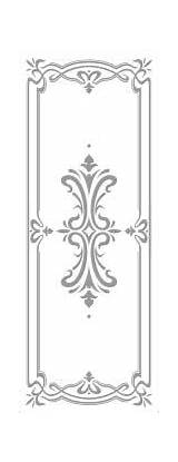 Glass Etching Stencils Stencil Door Designs Patterns Pattern Etched Doors Painting Victorian Deco Make Wall Choose Board Stenciling sketch template
