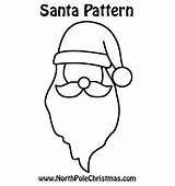 Santa Outline Claus Head Templates Printable Template Clipart Svg Northpolechristmas Crafts Use Exciting Santas sketch template