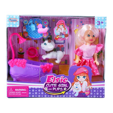 toys  girls doll play set  dog grooming tub  pet shop doll accessories birthday