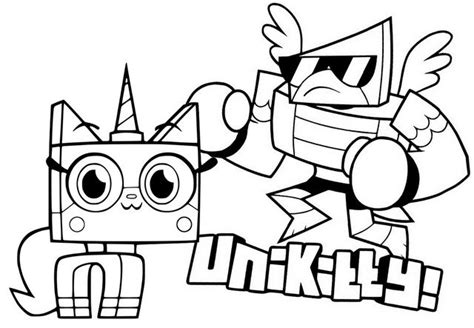 ten favorite unikitty coloring pages  kids