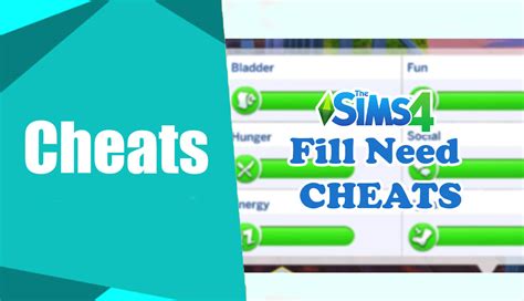 the sims 4 fill need cheats wicked sims mods