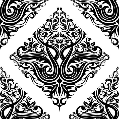 seamless decorative pattern besshovnye dekorativnye uzory vektornye