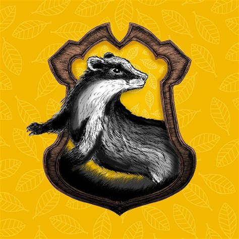 Hufflepuff Crest By Chromomaniac Hogwarts Which Hogwarts House