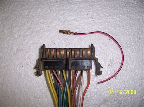 tach filter wire pigtail