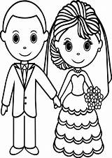 Coloring Wedding Pages Bride Printable Groom Book Kids Personalized Color Colouring Couple Activity Sheets Print Couples Books Getcolorings Fun Printables sketch template