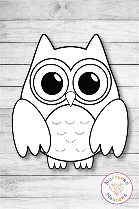 owl template  printable printable templates