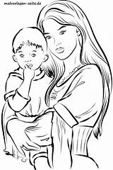 Erwachsene Mutter Kind Malvorlagen Malvorlage Arm Malen Seite Fur Denkt sketch template