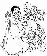 Blancanieves Neve Branca Biancaneve Nani Dwarfs Enanos Schneewittchen Anoes Sette Balla Neige Blanche Anões Bailando Coloriages Pisolo Cartonionline sketch template