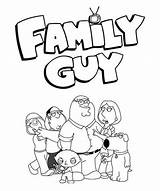 Guy Family Coloring Pages Griffin Awesome Peter Poster Color Stewie Print Printable Colouring Cartoon Colour Books Getcolorings Quotes Comments Coloringhome sketch template