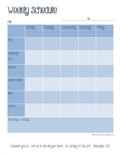 search results  blank hourly schedule calendar