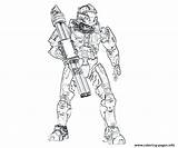 Halo Coloring Pages Getcolorings sketch template