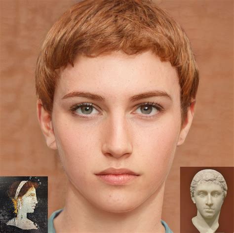 recreated  cleopatra looked  based   portrait  heracleanum   bust