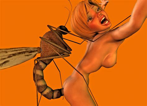 horny giant insect fucking a pretty girl