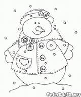 Neve Colorear Boneco Pupazzo Snowman Neige Colorkid Casaco Abrigo Bonhomme Manteau Snowmen Cappotto Desenho Bonshommes Bonecos Pupazzi Chefe Cozinheiro Cappello sketch template