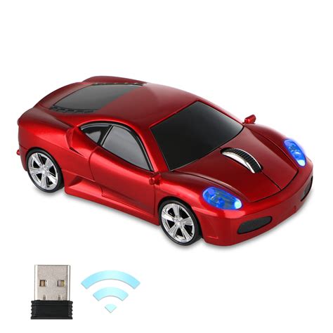 wireless car mouse tdrtech ghz optical gaming mouse cool sport car