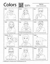 Asl Lesson sketch template