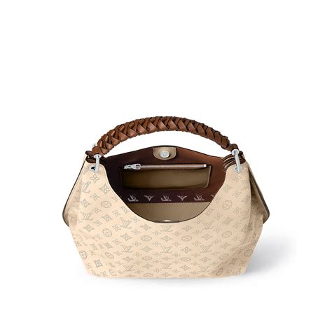 Carmel Hobo Mahina Leather Handbags M53188 Louis Vuitton