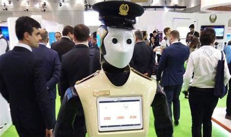 robot police officers will soon replace humans in dubai world news uk