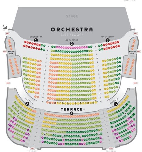 detailed aronoff seating chart