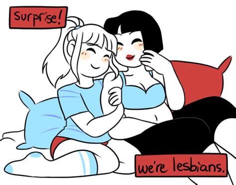 more in comments surprise lesbian comics funny comics and strips cartoons funny