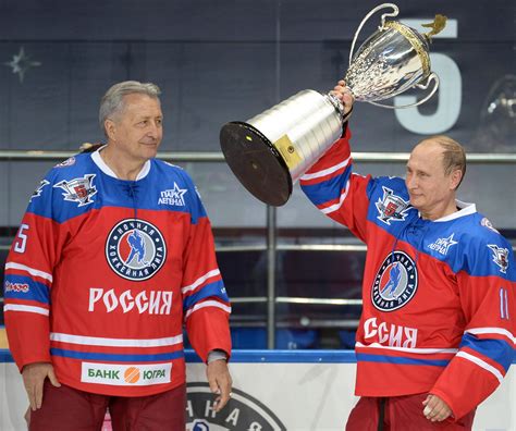 For Vladimir Putin’s Birthday Ice Hockey And A Missile Strike The