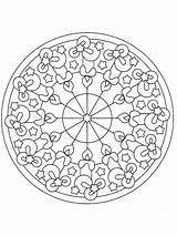 Night Holy Coloring Pages Mandala Christmas sketch template