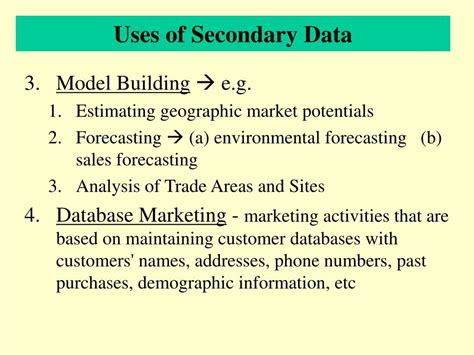 secondary data research reference zikmund chapter  powerpoint