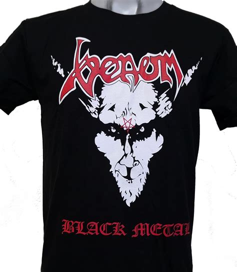 Livraison Gratuite Rapide Produits De Mode Venom Black Metal T Shirt