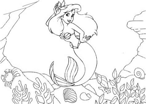 funny  mermaid coloring page  girls mitraland