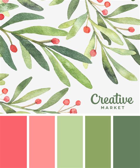 christmas color palettes  designers share    hues creative