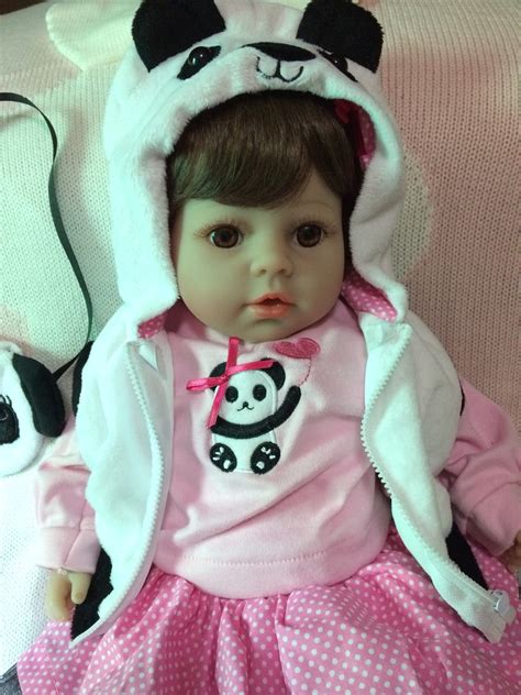 boneca bebê reborn panda pronta entrega elo7