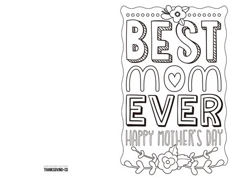 printable mothers day ecards  color
