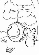 Peeps Coloring Pages Marshmallow Drawing Printable Madeline Bunny Chick Book Kids Print Colour Easter Paint Color Bunnies Getcolorings Worksheets Info sketch template