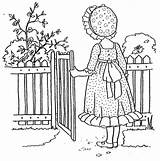 Holly Hobbie Coloring Pages Original Vintage Fun Fashioned Old Kids Colouring Book Printable Embroidery Kay Sarah Color Stamps Books Top sketch template