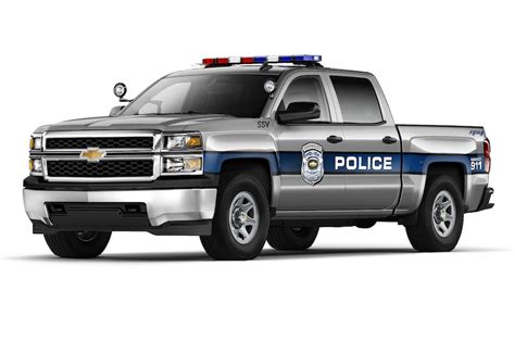 chevrolet silverado  police truck haul patrol motor trend
