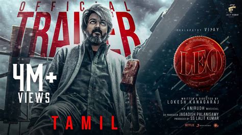 leo official trailer tamil  news times  india