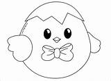 Chick Coloringbay sketch template