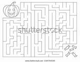Maze Coloring sketch template