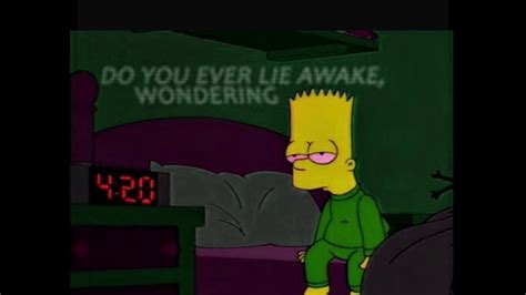 Bart Simpson Sad Edit Tell Me Why Im Waiting Sleepy Bart