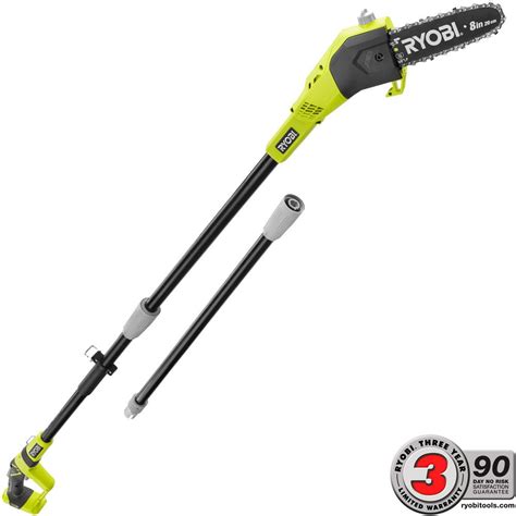 ryobi     volt lithium ion cordless pole  battery  charger  included pa