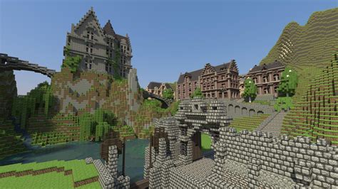 cool minecraft builds   constructions     pcgamesn