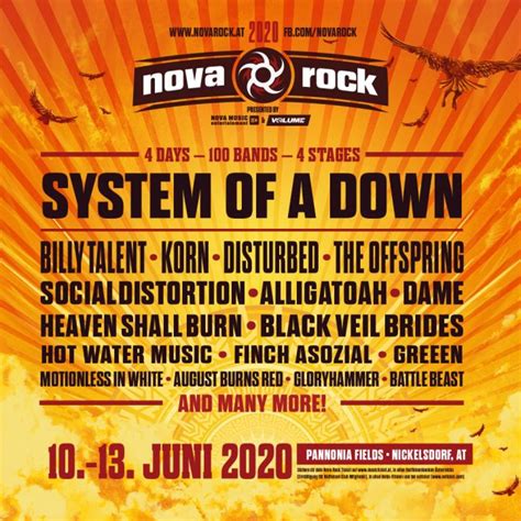 nova rock festival  oesterreich abgesagt