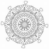 Mandala Coloring Pages Mandalas Adults Color Adult Print Zen Mpc Cute Stress Anti Relax Word Maya Inca God Simple Allow sketch template