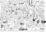Doodle Coloring Pages Cute Printable Food Kawaii Doodles Colouring Kids Sheets Print Albanysinsanity Doodling Inspiration Only Choose Board sketch template