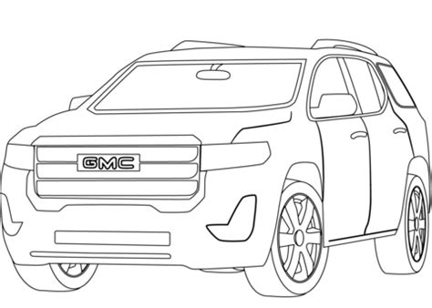 fresh images  gmc truck coloring pages truck coloring pages