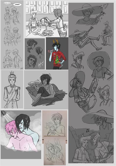 Tumblr Sketch Dump 1 By Hootsweets On Deviantart