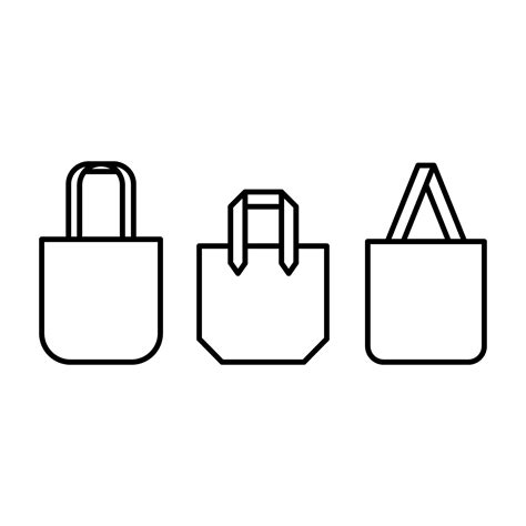 tote bag icon vector art icons  graphics