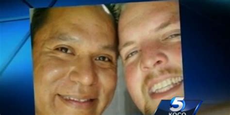 Gay Couple Married In Oklahoma Jason Pickel Darren Black Bear Tie The