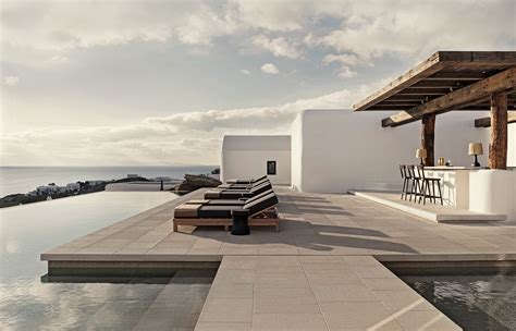 luxury hotels  mykonos greece travelplusstyle