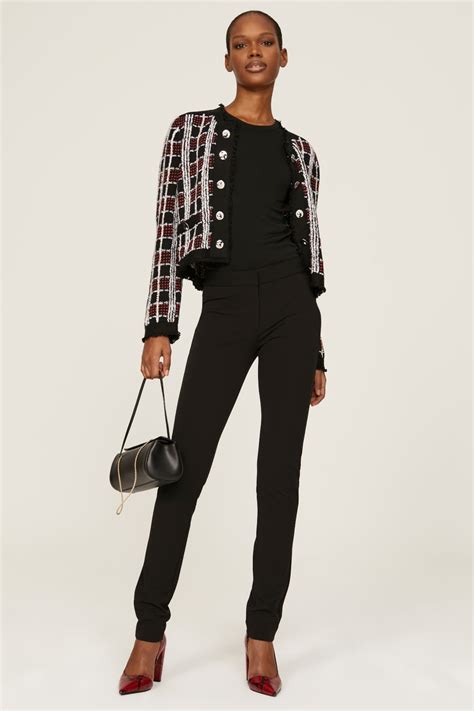 black tweed cardigan by milly for 69 rent the runway